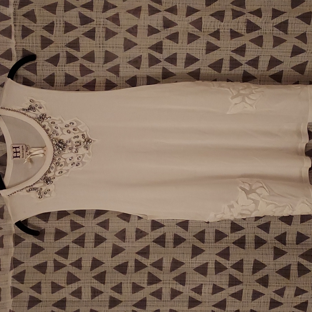 Jeweled sleeveless top